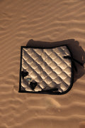 Desert Dust Sandy Ribbon Saddle Pad Dressage